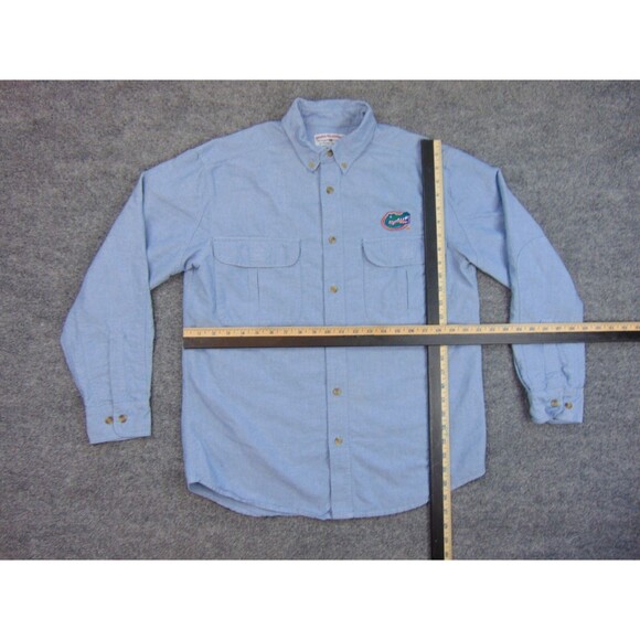Florida Gators Shirts Mens Small Blue White Oxford Button Down Collar OCBD - Picture 5 of 7